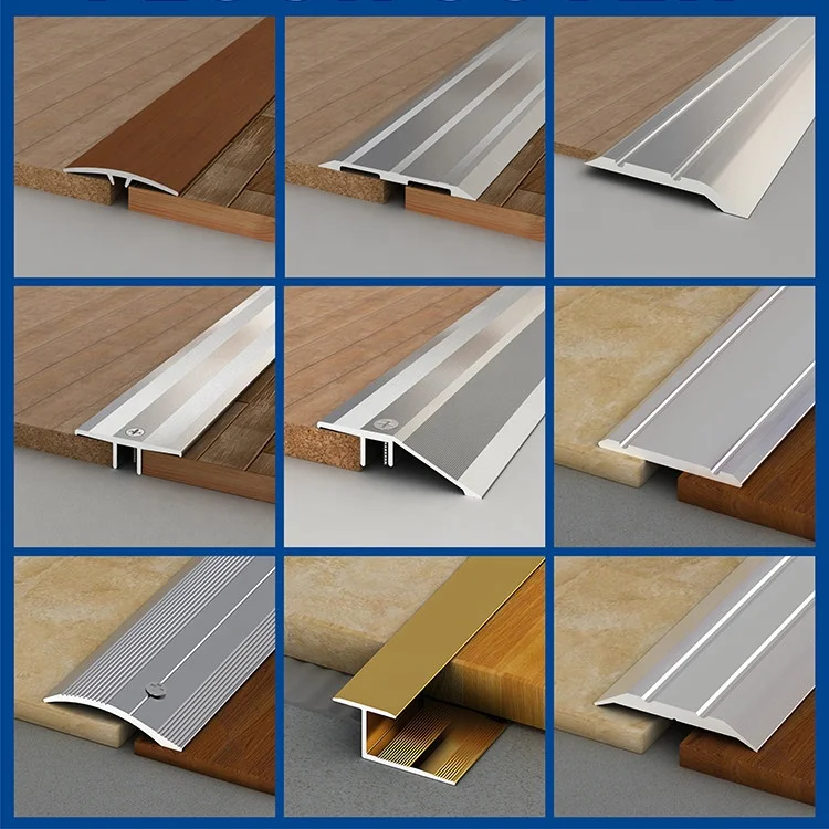 Leading Manufacturer High Quality Aluminium Floor Transition Trim Door Thresholds