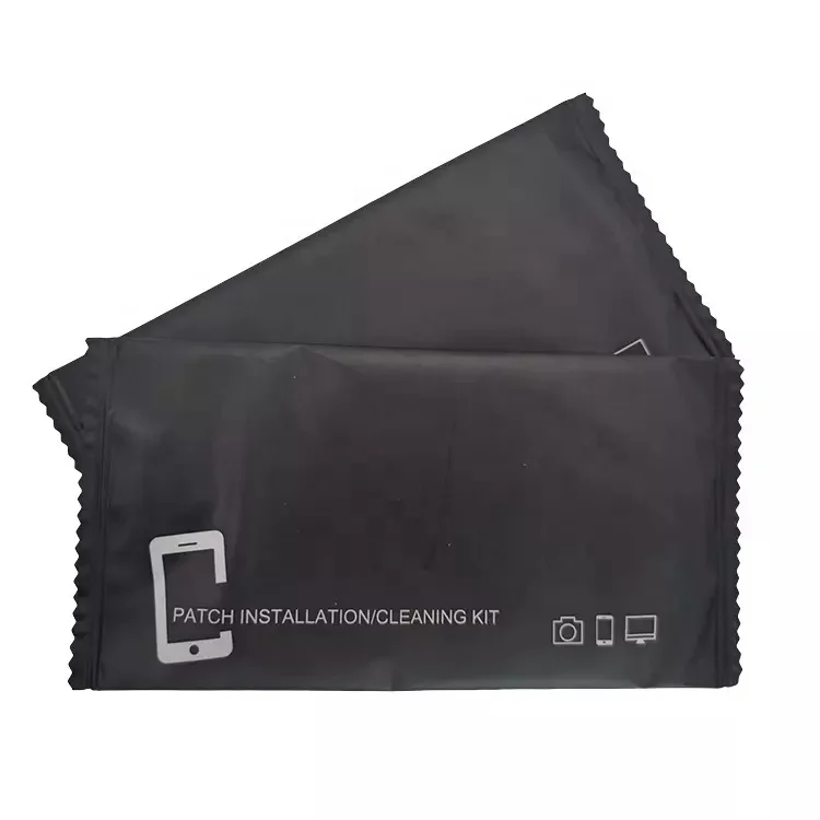 OME ODM Tempered Glass Smartphone Wipes Separately Packed Small Lens Glass Cleaning Wipes