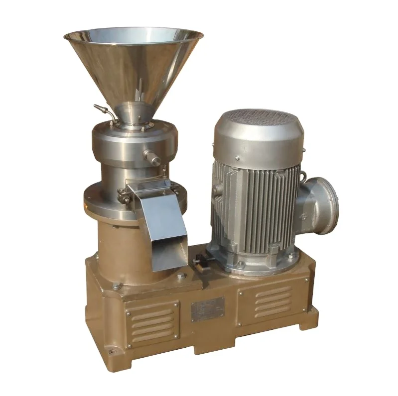 Colloidal grinding machine for making cocoa beans and coffee paste