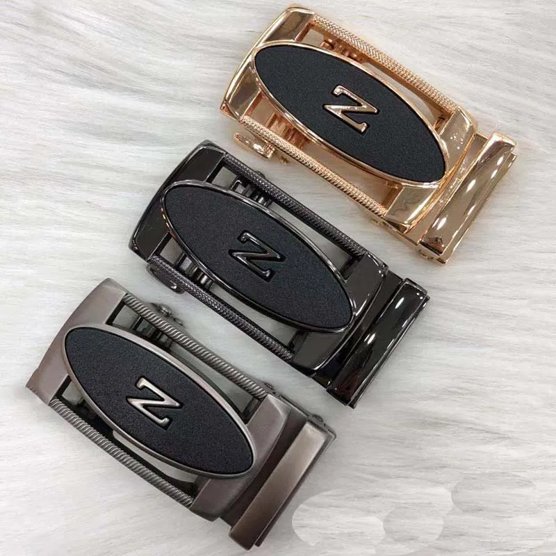 Wholesale belt buckles manufacturer inner size 36mm zinc alloy two D shape H shape Z shape automatic belt buckles