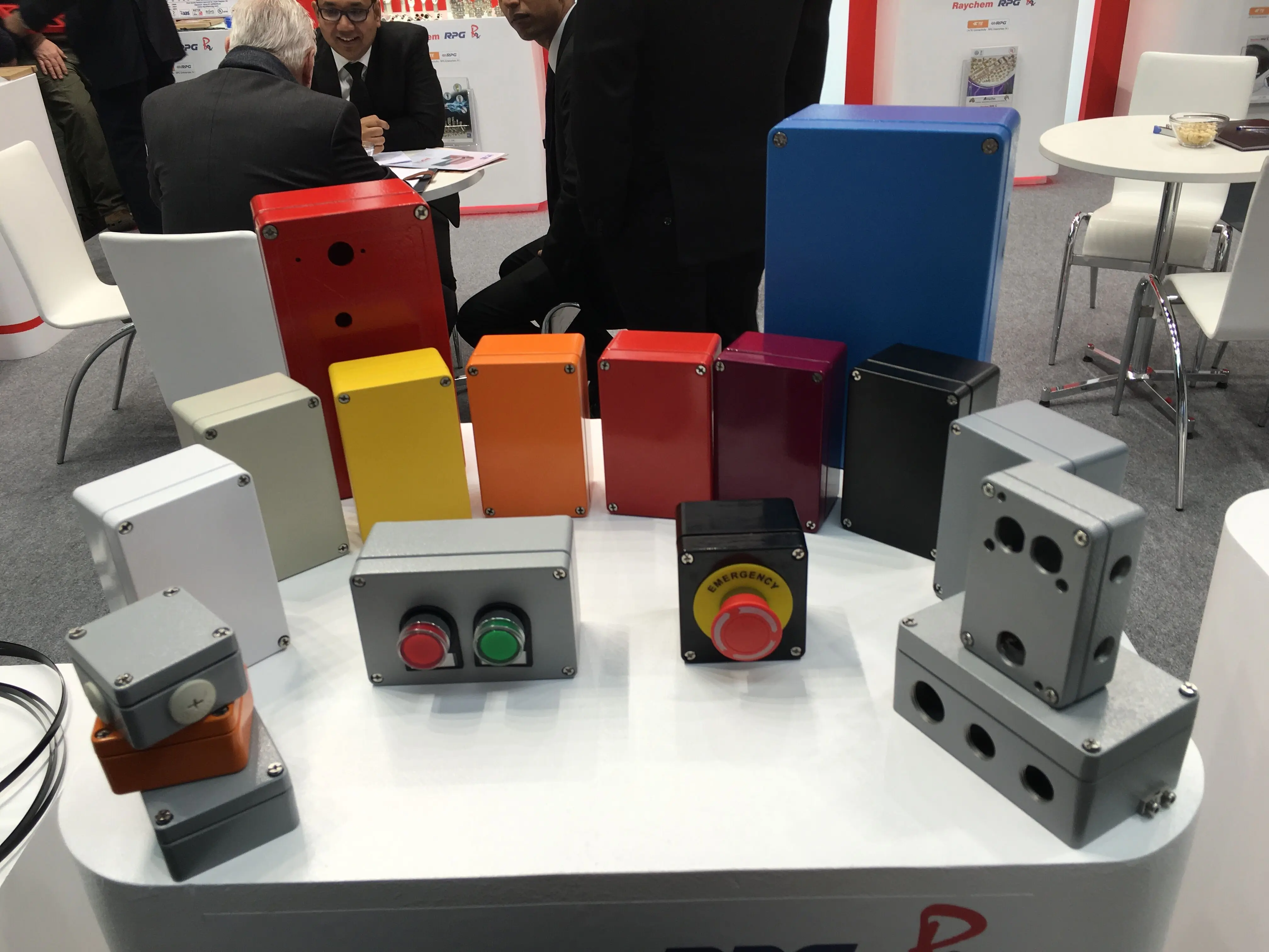 
120x120x80mm IP67 Aluminum Waterproof Enclosure Metal Junction Box 