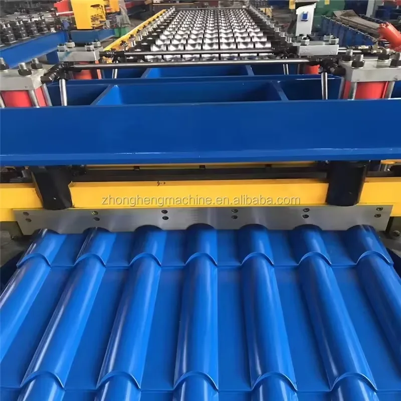 manual roofing sheet roll forming metal Trapezoidal sheet roll forming machine
