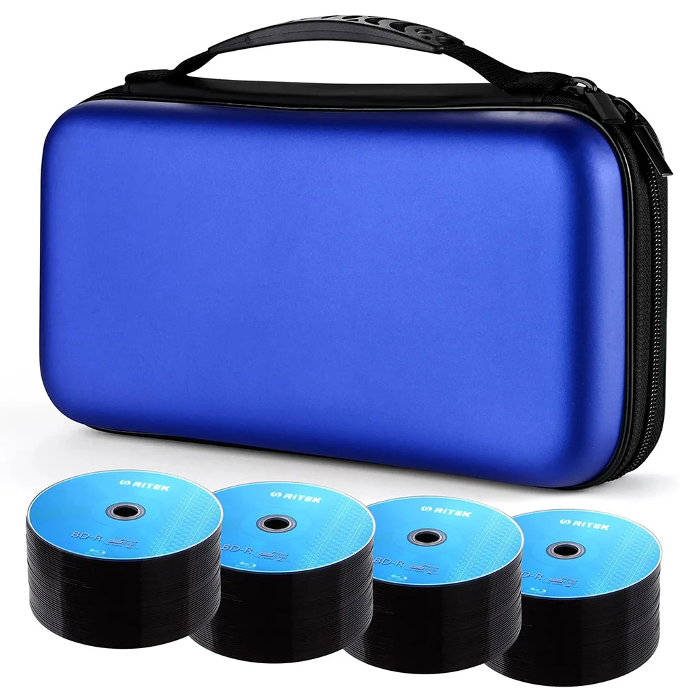 Hard EVA Protective CD Wallet EVA Portable Disc Organizer DVD Case EVA CD Storage Case