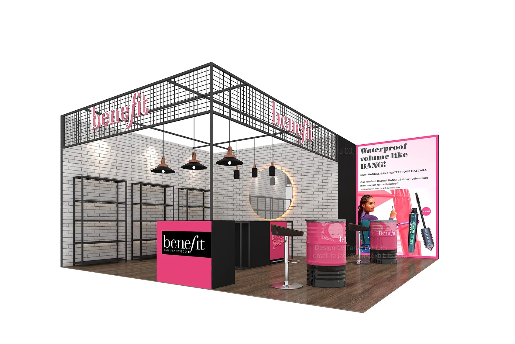 20x20 Custom Booth Design Modular Trade Show Booth