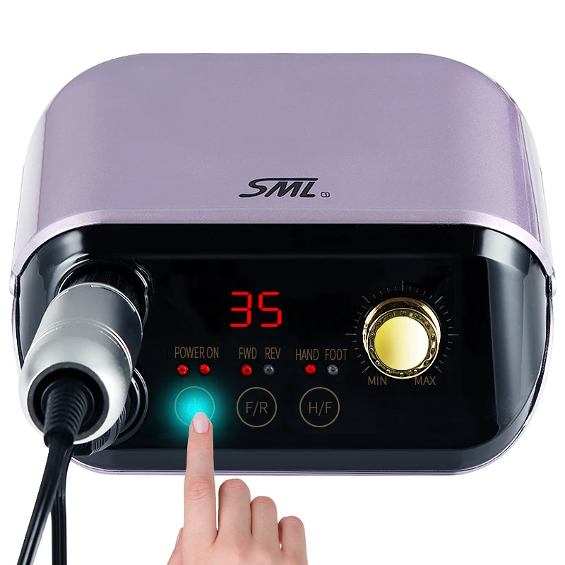 Professional Electric Nail Drill Manicure Pedicure Machine 35000rpm Polish File Nails Drill Pen Tool
