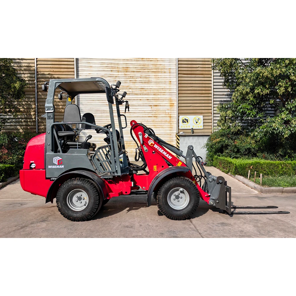Farm Front End Sheovl Loader 8160 Small Mini Wheel Similar to Weidemann giant eurotrack