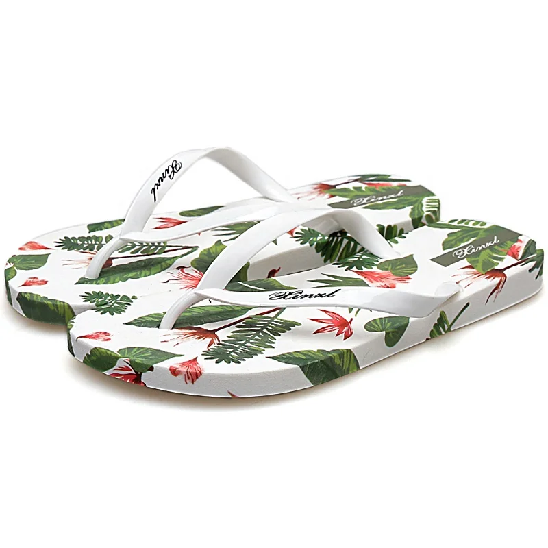 wholesale good quality newest design custom beach slippers rubber women flip flop slippers