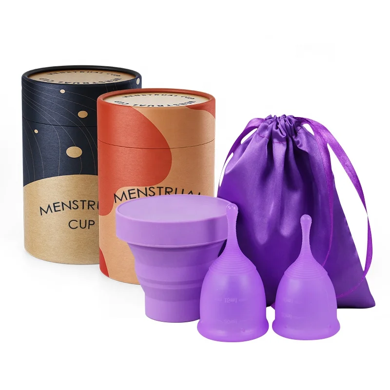Hot Sell Custom Manufacturer Reusable Feminine Menstrual Wholesale 50 ml  Menstrual Cup Prices
