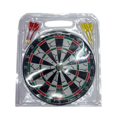 Yiwu Factory Direct Sale High Quality Dart Equipment Factory Wholesale Price With 15 Inch Dartboard With 4 Darts