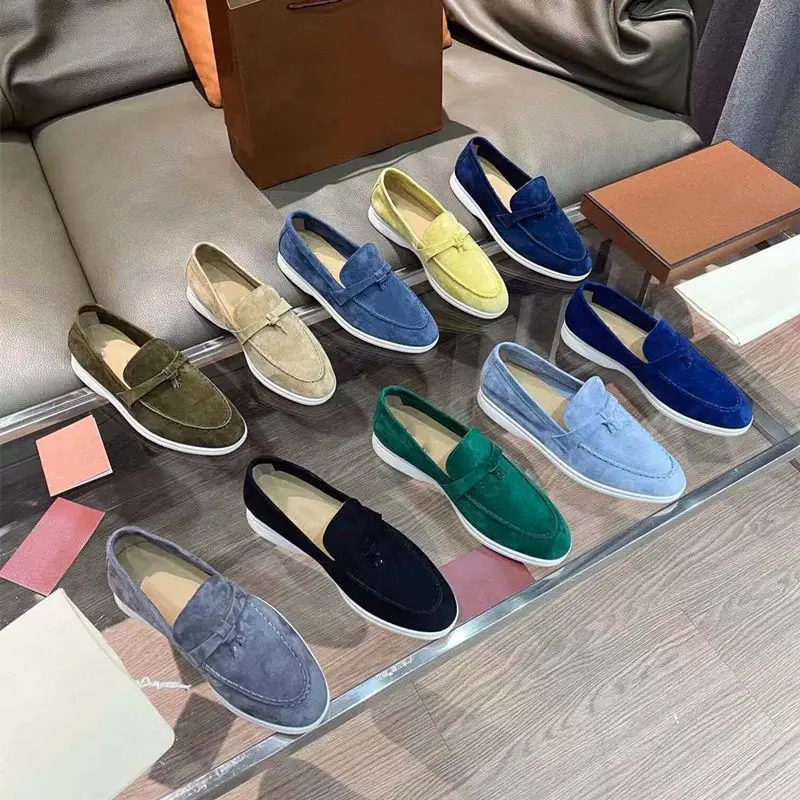 Italian luxury brand LP Shoes business Sneaker with GG canvas Casual Shoes Trainers designer Classic Driving Shoe