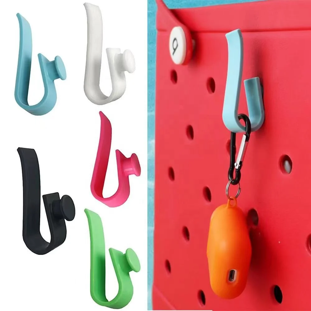 wholesale New style Fashion travel shopping portable myriad colored Hooks accessories for beach bogg bags
