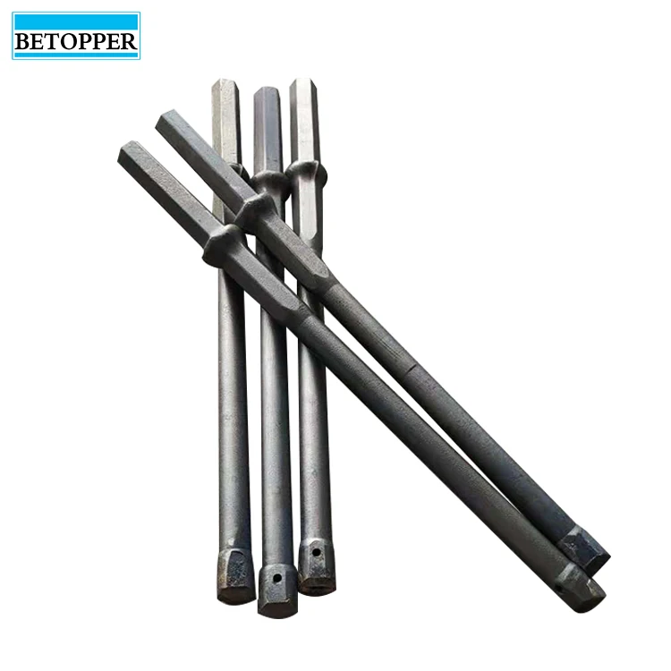 High quality high efficiency and long service life  with fast drilling speed plug hole drill rods for drilling hole in mining