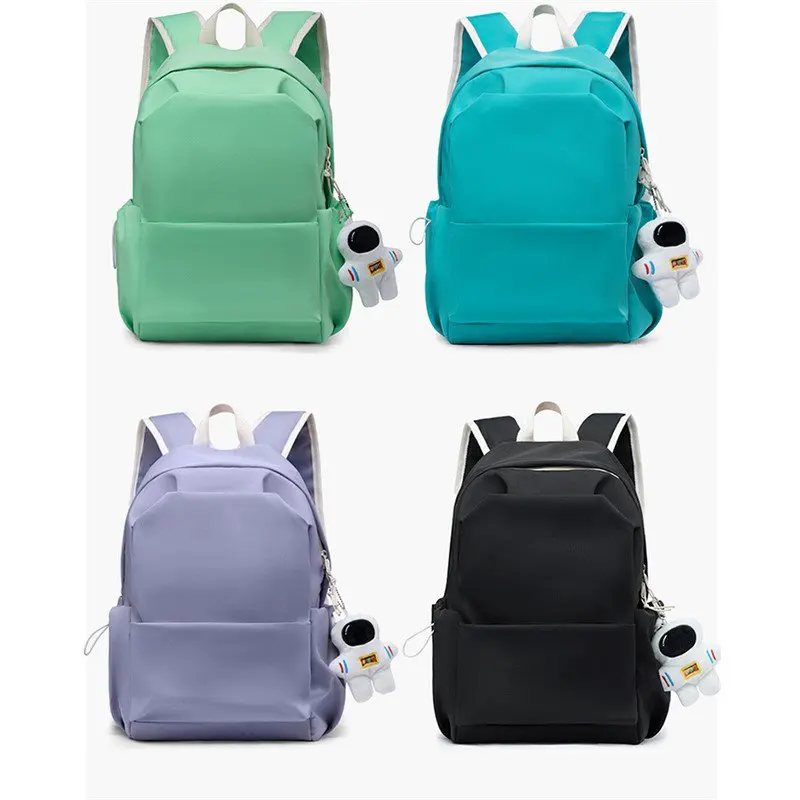 FREE SAMPLE College Student High School Backpack for Teen School Bags Women Nylon Bookbag Large Youth Casual Korean Bagpack