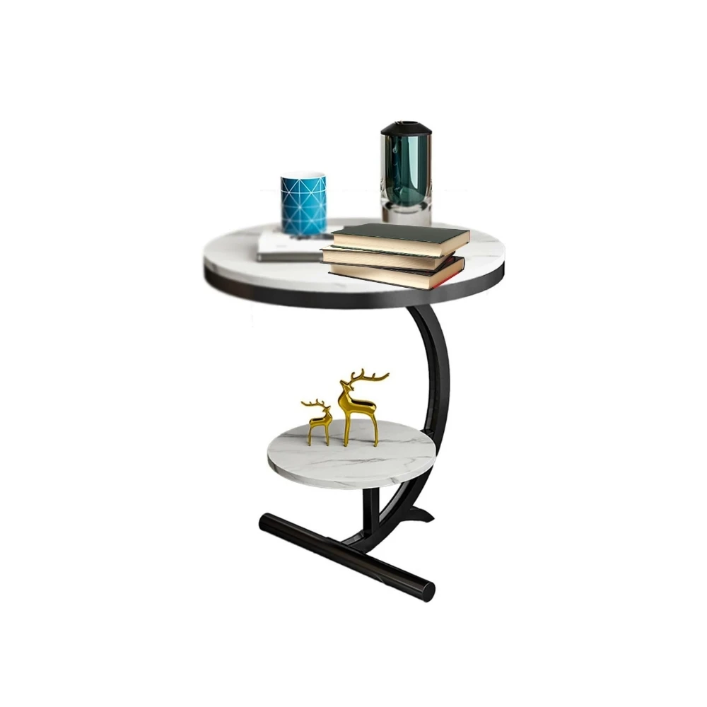 Best Choice Luxury Marble Sofa Side Table Corner Side Table Living Room Layer Sofa End Bedside With Functionality And Style