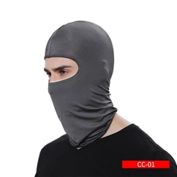 MOQ 1 Pcs Custom Logo Printing Full Face Cover Face Mask Windproof Ski Mask Balaclava