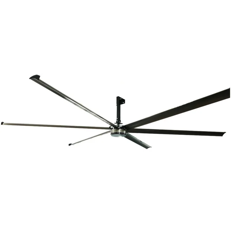 Hot Sell Big Pmsm Hvls Energy Saving Industrial Ceiling Fan For Restaurant