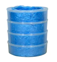 Hot sell Blue white color 4 pack diaper pail refill bags