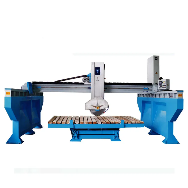 SQQ-800B 3 Axis Infrared Bridge Saw Tile Cutter Automatic Laser Stone Cutting Machine For Granite Marble Quartz Slabs