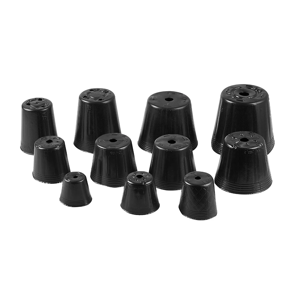 Garden Eco-Freindly  60 To 105 MM Plastic Plant Nursery Seeding Pots