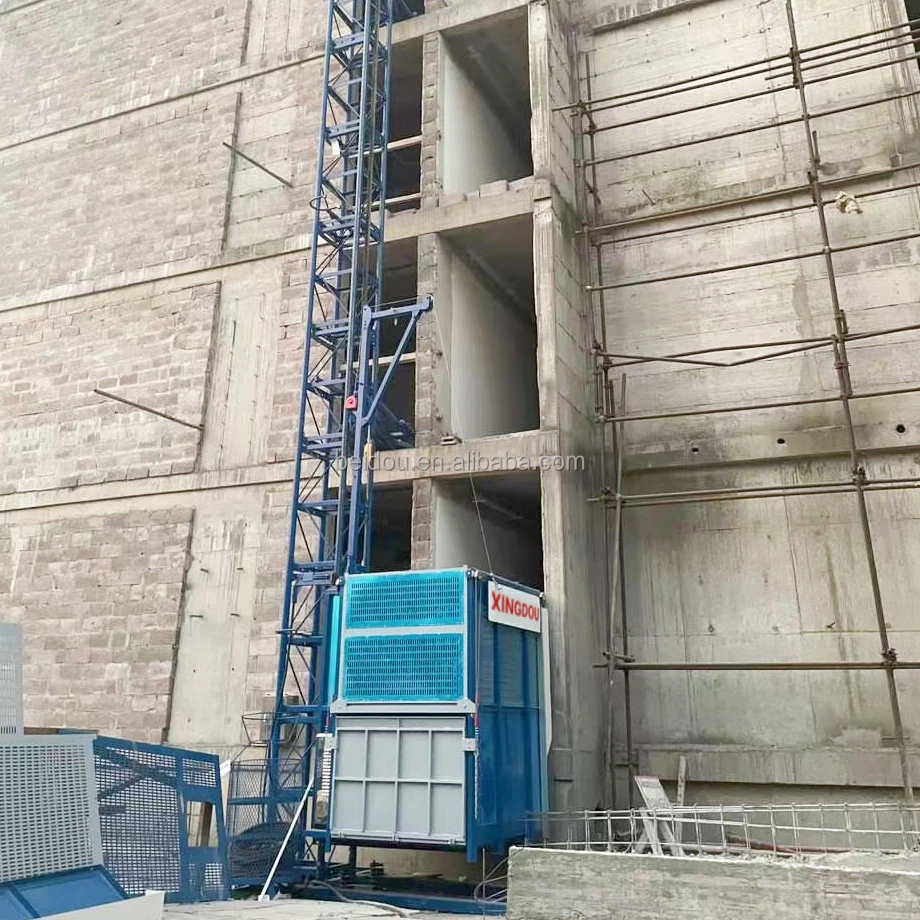 SC200/200 2Ton Building Construction Hoist with or without cabin