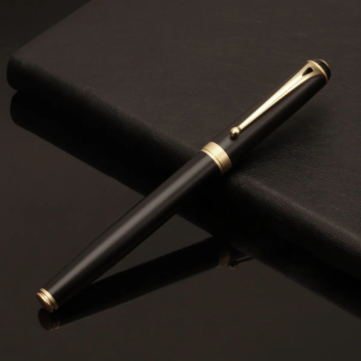 Delaiwen Wholesale Business Gift Advertising Metal Pen New Design Creative Roller Pen Novelty Ballpoint Pens for Promotion