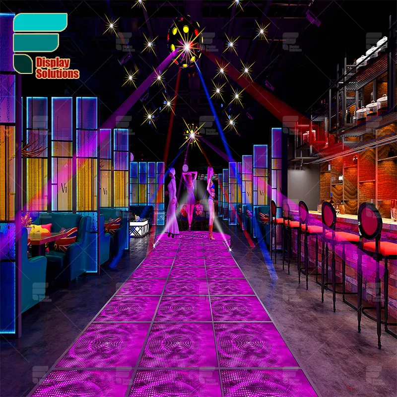 Metal Fabric Chairs For Night Club LED Lighting Mobile Night Club Tent Lounge Furniture Bar Night Club Cafe