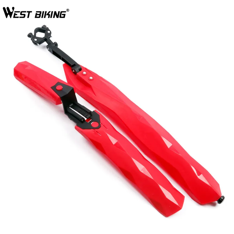 Велосипедные Крылья со светодиодной подсветкой, передние и задние брызговики, быстросъемный портативный для горных велосипедов