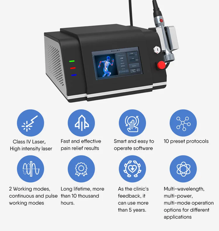 Rheinlaser Smart Low Level Laser Therapy 635Nm 808Nm 915Nm 980Nm Treatment Laser Therapy For Wrist Pain