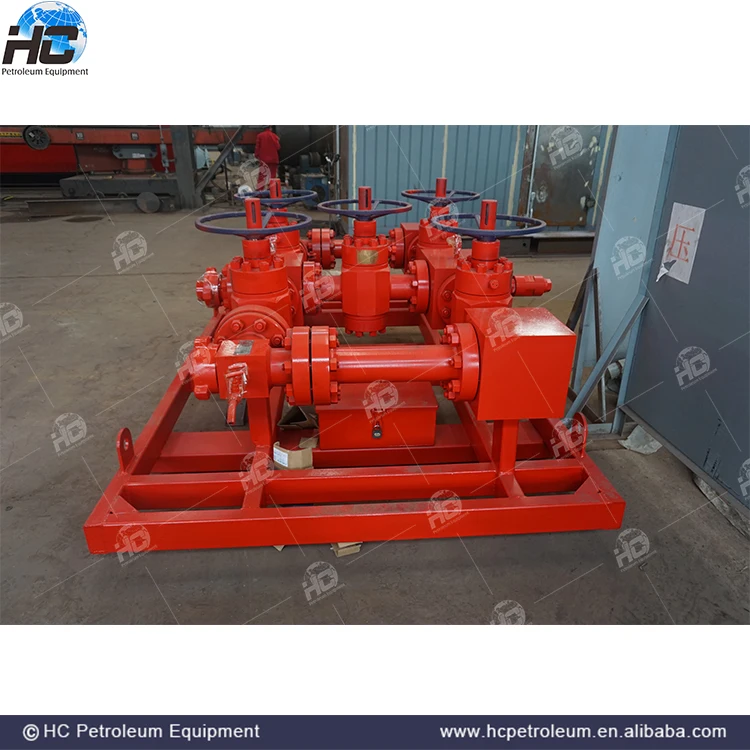 Drilling well testing kill choke manifold wellhead petroleum equipment