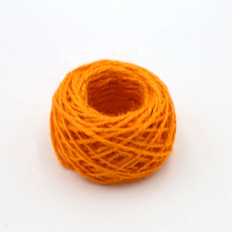 
High quality colored craft twisted cotton macrame rope cord twine string 