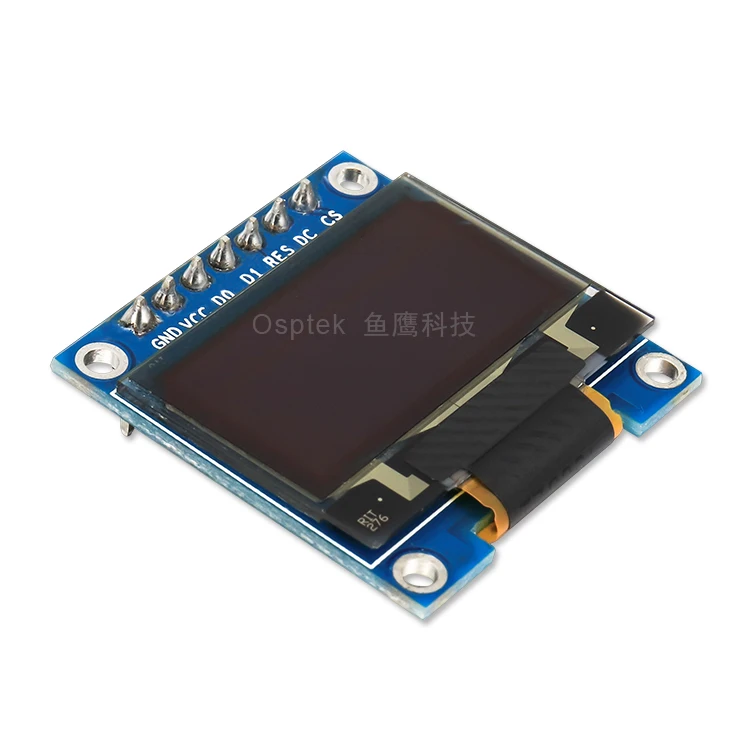 0.96 Inch White/Blue/Y&B Color OLED Display Module with 128x64 Dot SSD1306 Driver 7 Pins PCB Borad