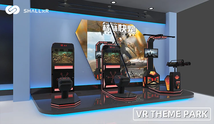 SHALLxR Fun Amusement Park Exciting Game VR Horse Riding Simulator Robot Electric Ride On Horse