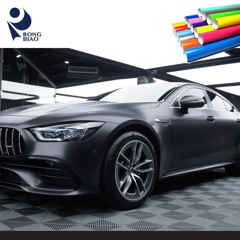 High Quality Car Vinyl Wrap Car Films Full Body Sticker 1.52*15 meters Romanee Colourful Free Sample Film
