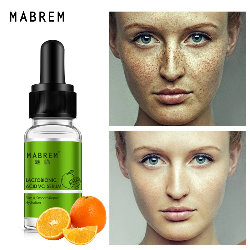 China Manufacturer Normal Skin Types Facial Serum Lactobionic Acid VC Face