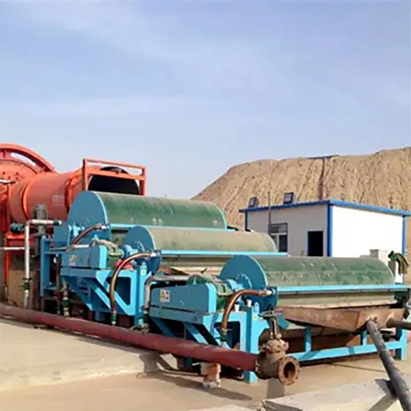 Mining Machine Wet Drum Magnetic Separator for Iron Ore Upgrade China Supplier
