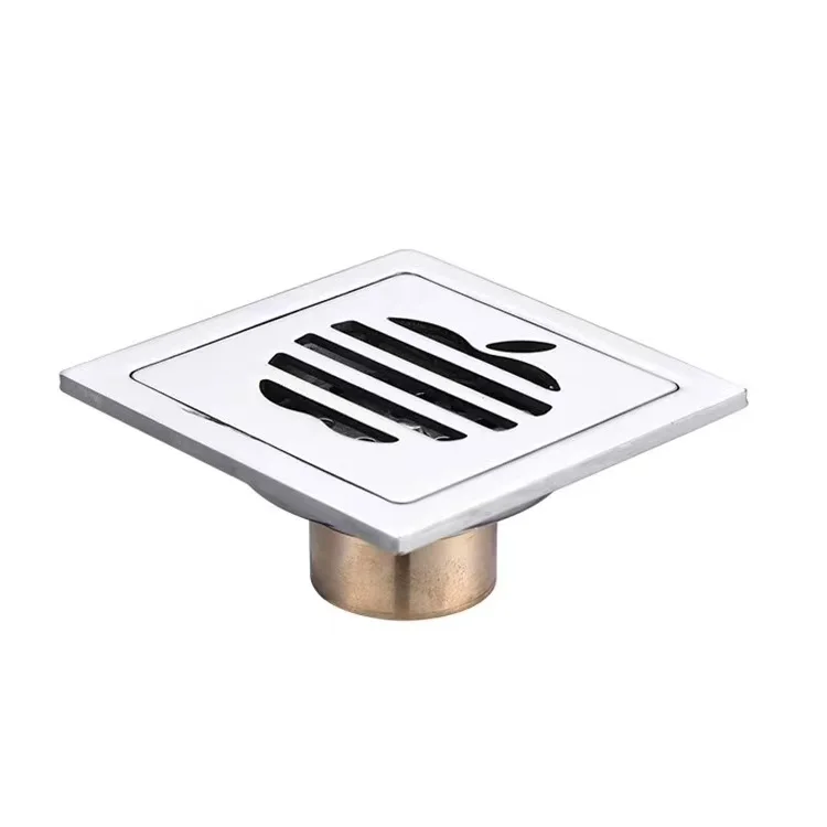 Bathroom Accessories Anti-Odor Stainless Steel Floor Drain Linear Shower Bathtub Drain Cover 4.2 thick