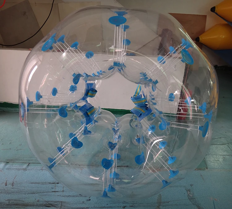 Outdoor game zorb Ball inflatable bumper ball human knocker bubble soccer ball suit