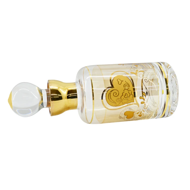 Arabic Style Perfume Bottle of Handmade Eco-friendly  Glass Perfume Bottle