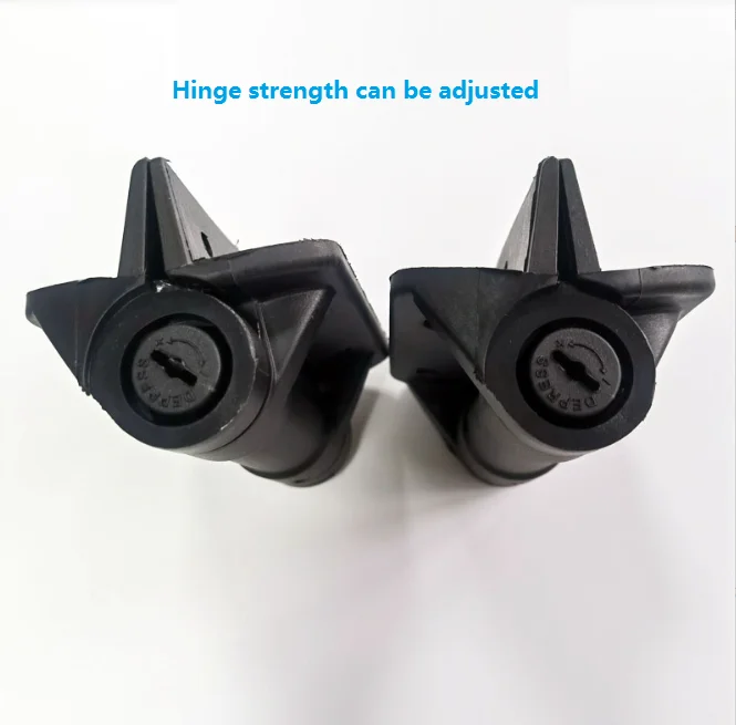 Plastic Hinge for Metal Wooden WPC Vinyl Gate Private Fence Automatic Adjustable Nylon Hinge