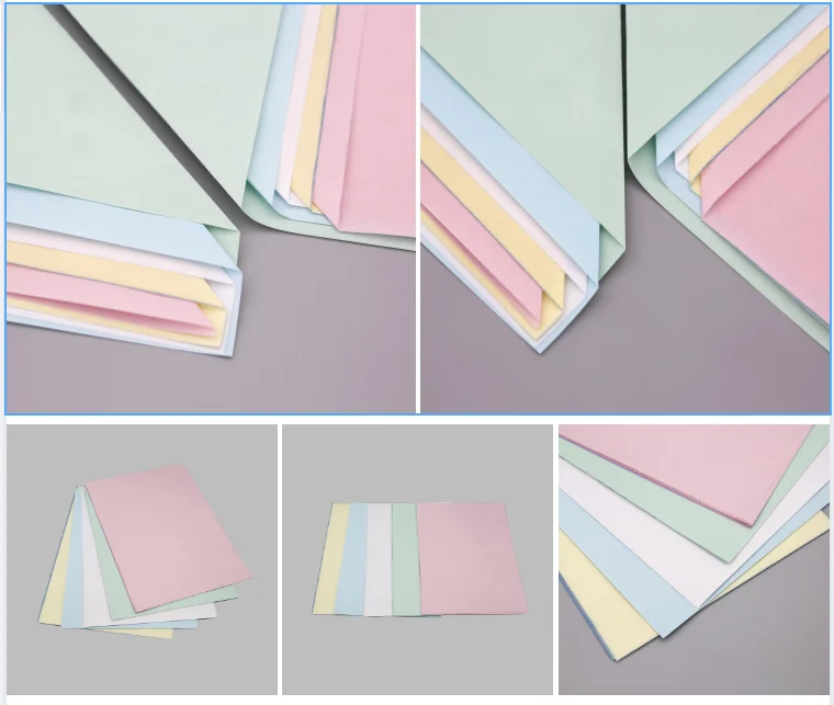 Low price mix wood pulp carbonless paper ncr paper for invoice receipt