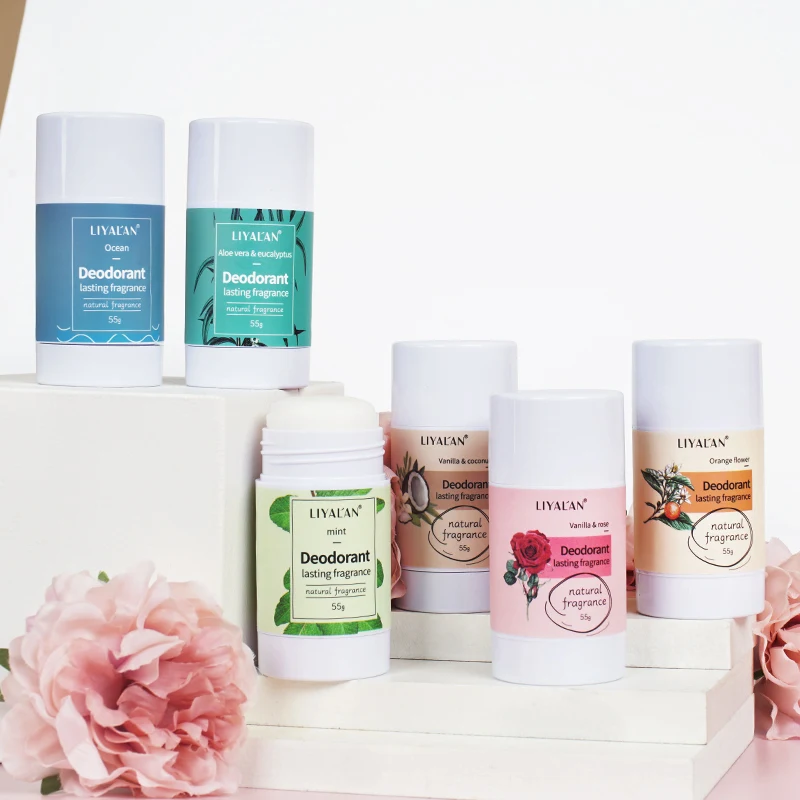 Hot Sales Natural Organic Aluminium Free Vegan Perfume Underarm Deodorant & Antiperspirant Stick For Women Mens Cruelty Free