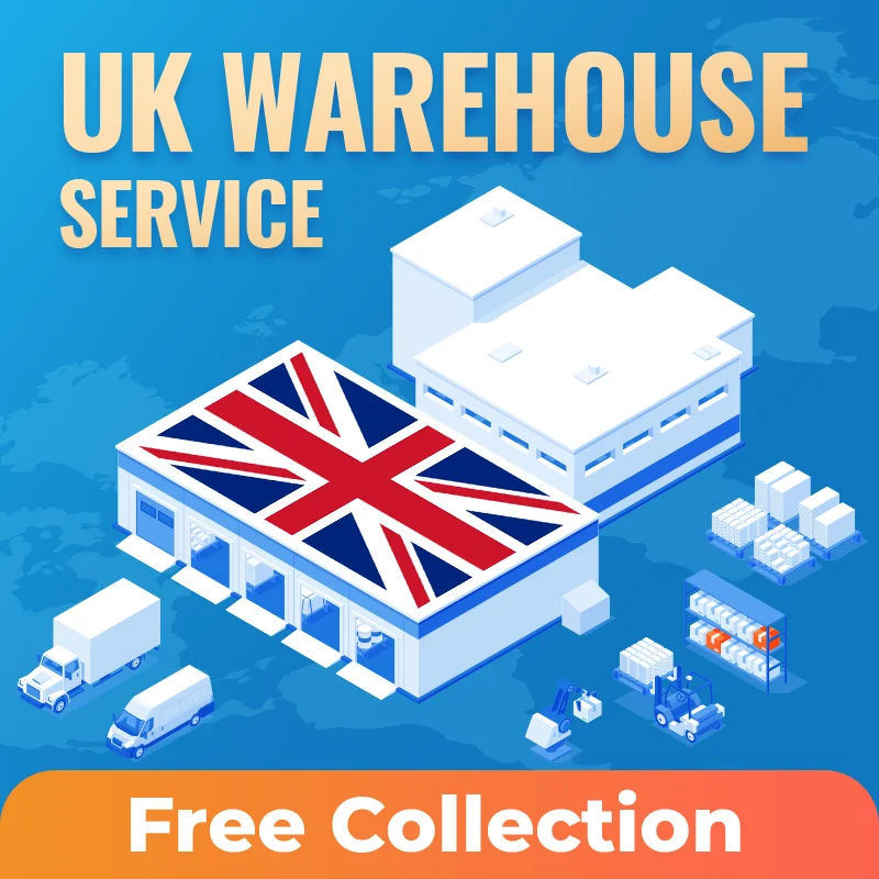 Warehouse Service Storage UK Free Collection Shipping from Shenzhen