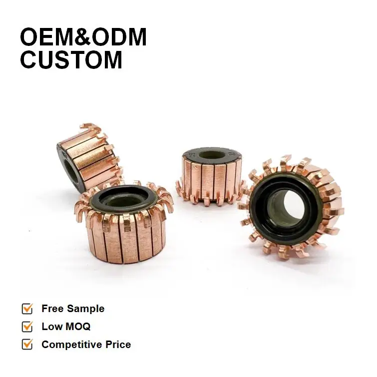 Factory Wholesale 16 Bars Hook Type Commutator