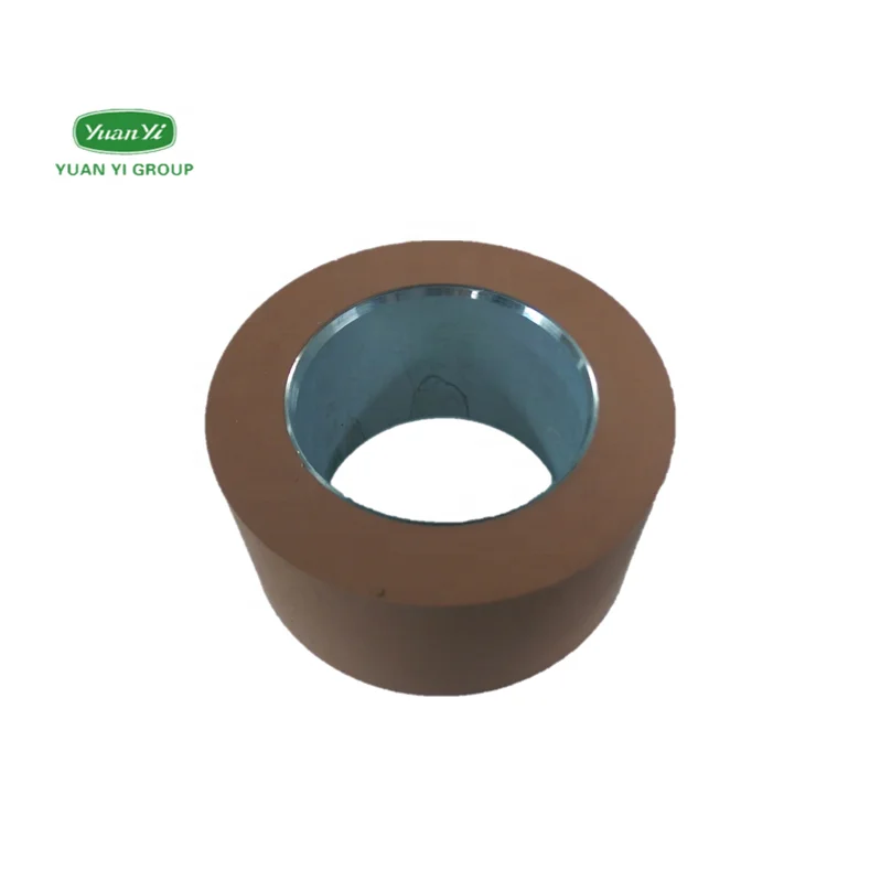 Barmag Spare Parts Nip Cots used for draw texturizing machinery, coffee color, aluminum sleeve, made in China