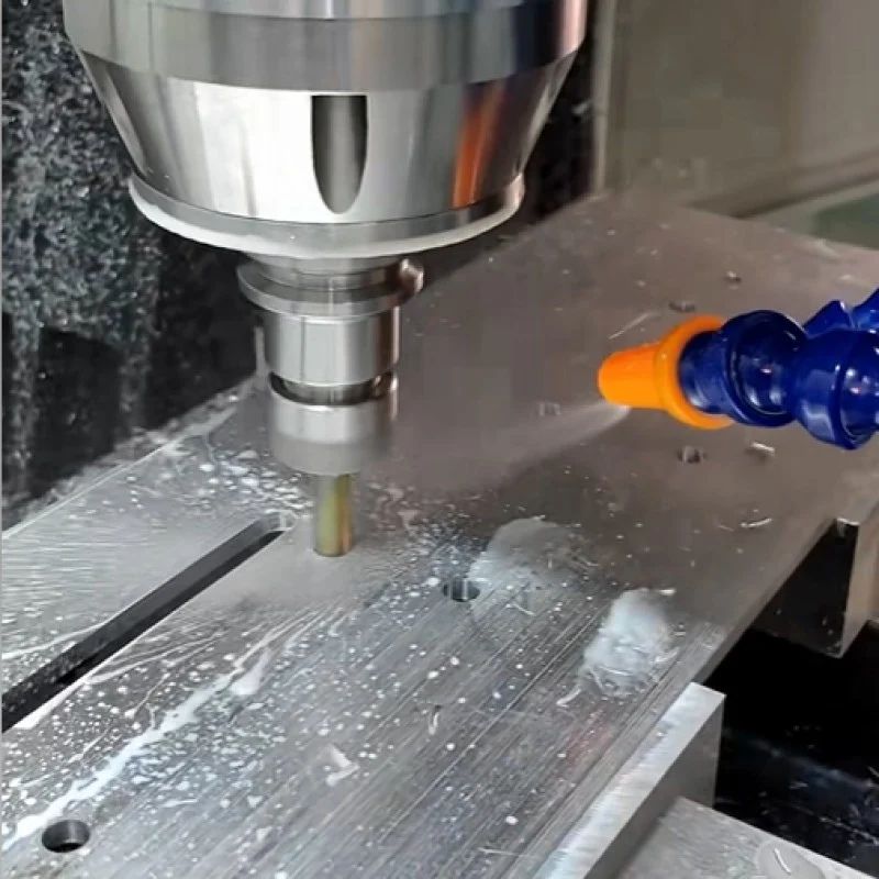 Non-Standard 5 Precise Bending With Two Head CU Axis Machine For Extruder CNC Aluminum Parts