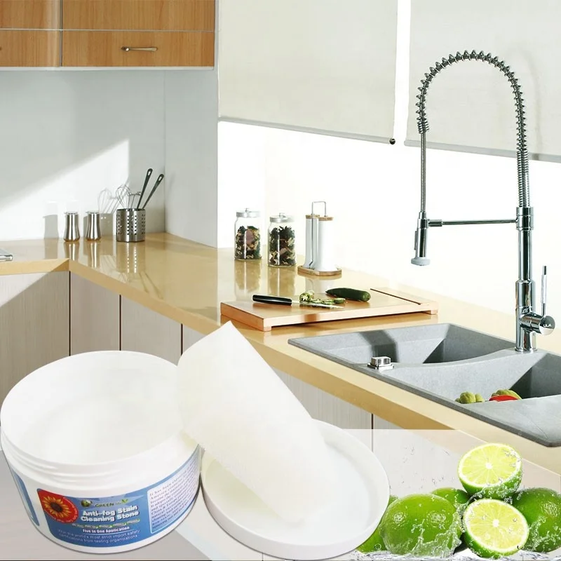 100% Natural High Efficiency Stainless Steel Household Cleaning  Antiseptic  solid stain Remover for kitchen sink