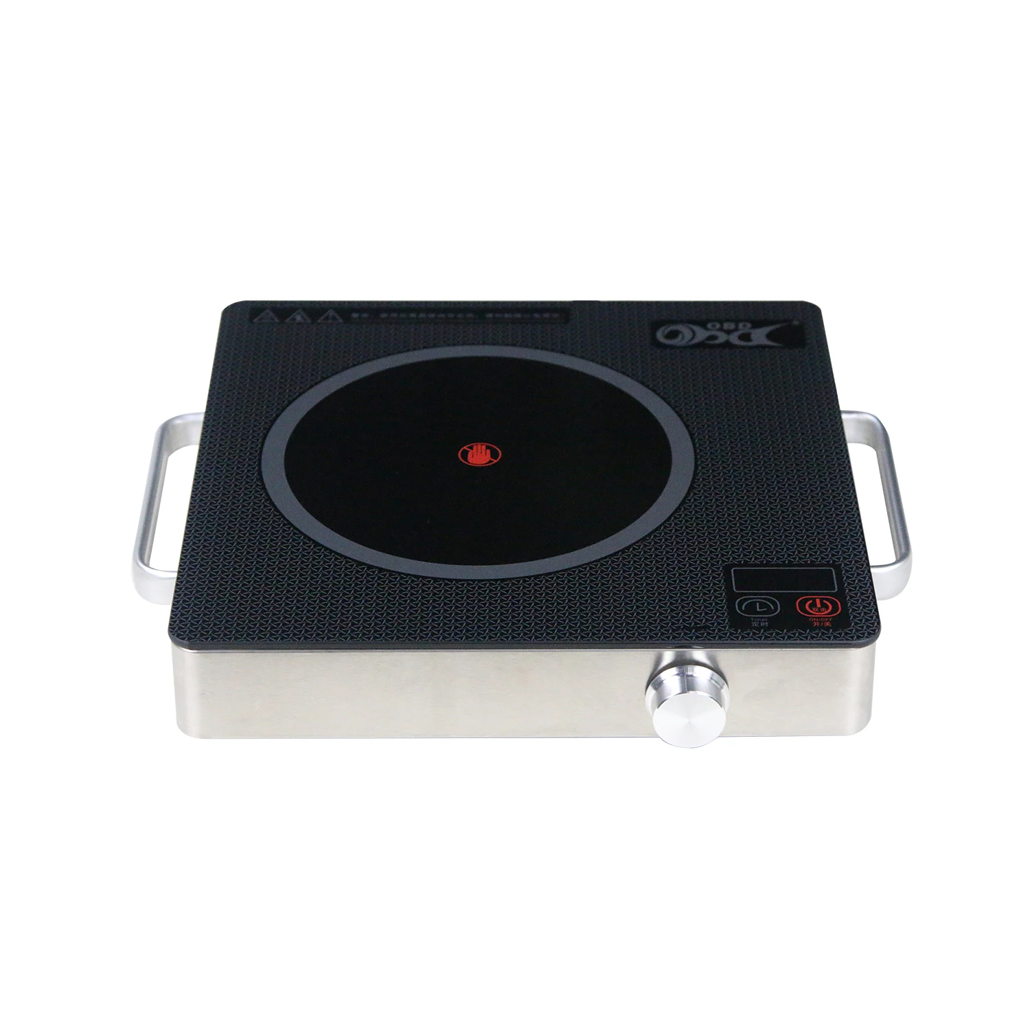 2023 hot sale ceramic electric cooker 2000W stainless steel hot plate household induction infrared cooktop stove