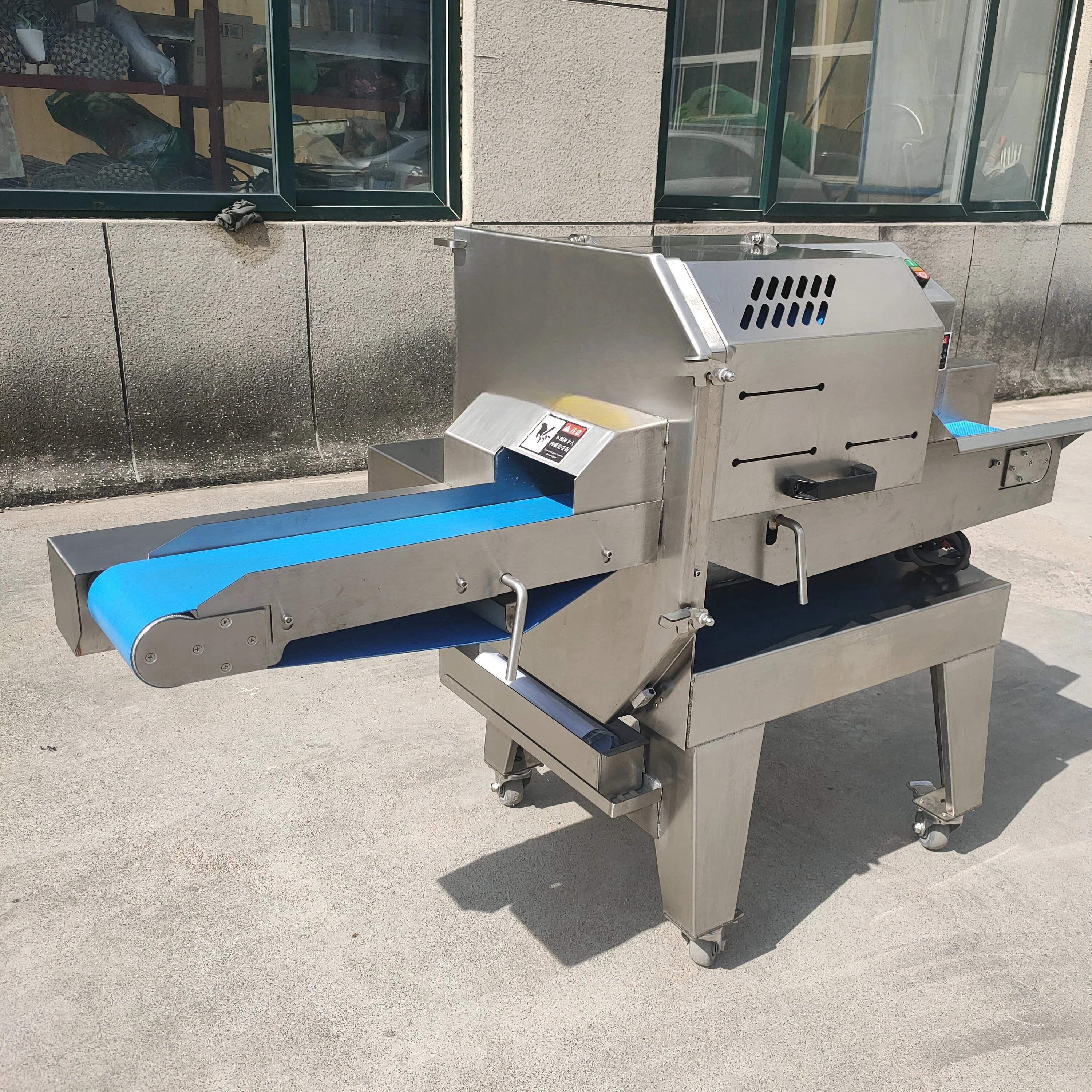 Automatic Commerical Meat Slicer for Cooked Meat and Vegetables Slicer High Efficiency Slicing Machine