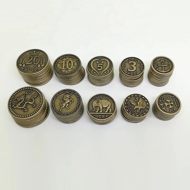 China manufacture wholesale custom metal material pierced metal token