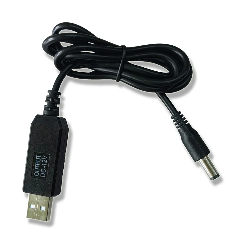 DC DC step up transformer 5V to 9V 12V 500ma boost converter power USB cable 5.5*2.1mm mini ups For wifi Router LED Strip Light